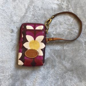 fossil wallet/small phone holder